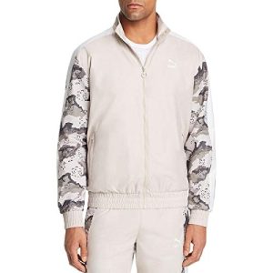 PUMA Herren Wild Pack Woven Full Zip Jacket Jacke, Elefantenhaut, Small