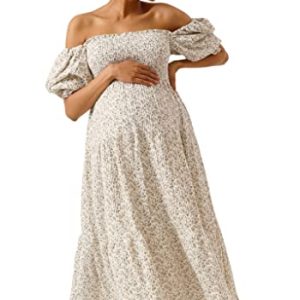 NOTHING FITS BUT Klassisches Still-Kiko-Kleid für Damen, Modal-Musselin-Kiko-Umstandskleid, lässiges Umstandskleid, ICHIKA-Kleidung, S
