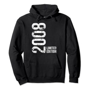 16. Geburtstag Junge Mädchen 16 Jahre 2008 Geburtstags Pullover Hoodie