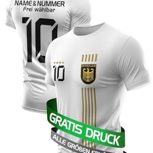 IIIII20Fo7IIIII Kindergeburtstag Fussball Geschenke Jungen Jahre - Jungs Trainingsanzug Kinder Fußball Trikot mit Sporthose kurz - Deutschland Fanartikel T Shirt Sport Set T5G 158