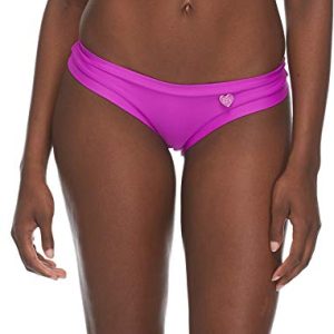 Body Glove Damen Audrey Solid Low Rise Bikini Bottom Swimsuit Bikinihose, Smoothies Magnolie, Large