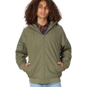 Volcom Herren Hernan Teflon Heavy Weight Kapuzenjacke, Wintermoss, XXL
