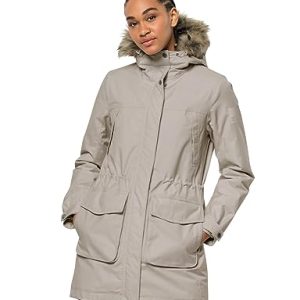 Jack Wolfskin Damen WINTERFROST W Parka, Dusty Grey, 46