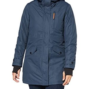 beach connection Victoria Parka Damen, Blau (Blue), 34 (Herstellergröße: X-Small)