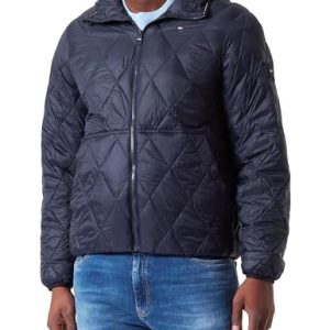 Tommy Hilfiger Steppjacke Übergangsjacke, Blau (Desert Sky), XS