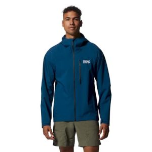 Mountain Hardwear Herren Stretchjacke Ozonic Jacke, Dunkles Caspian, Small