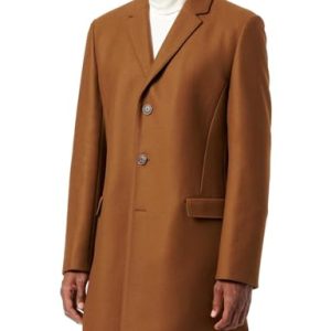 HUGO Herren Migor2341 Coat, Rust/Copper224, 44 EU