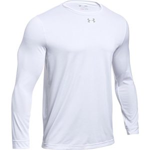 Under Armour Herren Tech 2.0 Langarm T-Shirt Rundhals Sweatshirt (1er Pack), weiß, 58