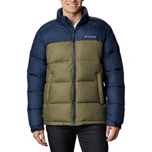 Columbia Herren Pike Lake Jacke, stone green/collegiate Navy, XL