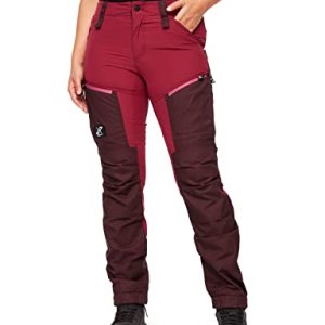 RevolutionRace Damen RVRC GP Pro Pants, Hose zum Wandern und für viele Outdoor-Aktivitäten, Ruby, L