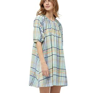 Minus Damen Luretta 2 Kurzes Kleid, 6075P Mango Sorbet Print, 40