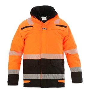 Hydrowear 072395OB Utah Winter-Parka Orange/Schwarz Größe 4XL