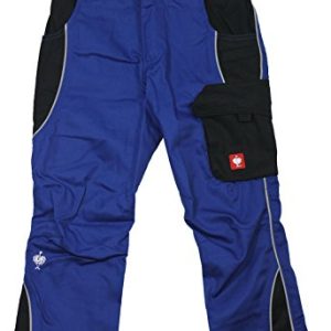 Kinder Arbeitshose Bundhose e.s. Active Engelbert Strauss Kornblau/schwarz Gr. 110/116