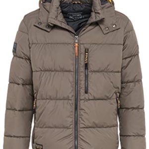 camel active Herren 430180/8X33 Blouson, Dark Brown, 29
