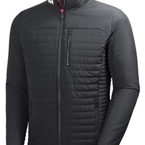 Herren Helly Hansen Crew Insulator Jacket, Ebenholz, XL