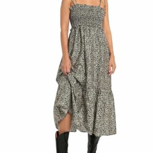 Replay Damen Kleid aus Baumwolle, Mehrfarbig (Multicolor 010), M