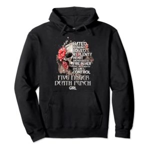 Five Fingers Death Punch Girl She Can't Control Pullover Hoodie