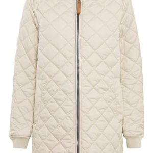 camel active Damen Steppmantel aus recyceltem Polyester Sand womenswear-48