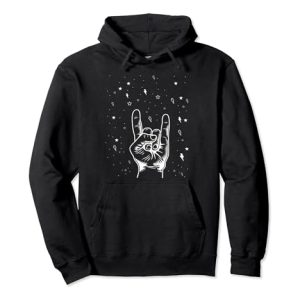 Heavy Metal Geschenke Männer Damen Hard Rock Festival Teufel Pullover Hoodie