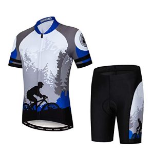 Fahrradtrikot-Set für Kinder, Fahrrad, kurzärmeliges T-Shirt, Jungen, Mädchen, Cartoon-Tops, schnelltrocknend, S-XXL