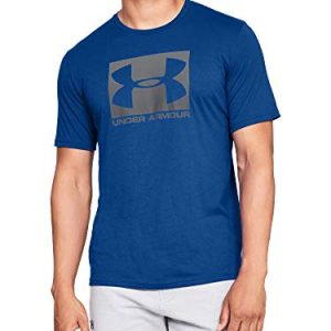 Under Armour Herren UA BOXED SPORTSTYLE, atmungsaktives Sportshirt, schnelltrocknendes Funktionsshirt mit loser Passform
