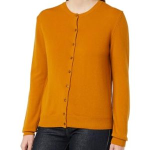 United Colors of Benetton Damen Koreanisches Trikot M/L 1002d5485 Strickjacke, Tabak 072, XL