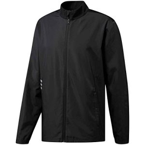 adidas Herren Club Full Zip Windjacke, Herren, Jacke, CZ8499, Schwarz, L