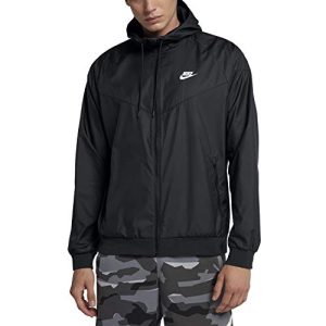 Nike Herren M NSW Swoosh Short WVN, Schwarz/Weiß, M