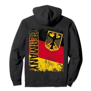 DEUTSCHLAND Flagge | Damen Herren Kinder GERMANY Pullover Hoodie