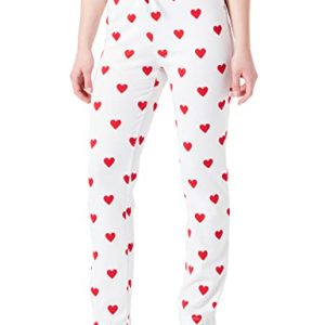 Petit Bateau Damen Unterwäsche, Weiss Marshmallow / Rot Terkuit, XXS