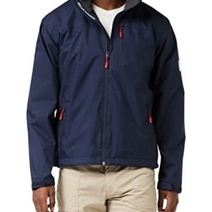 Helly Hansen Herren Crew Hooded Midlayer Jacket, Navy, M EU