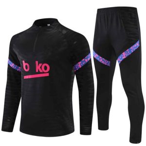 LOXCZI 2022-23 neue spanien Herren Trainingsanzug Fußball-Sportbekleidung für Männer, Jacke & Hose, langärmelige Herren-Fußballhemden Jungen Sportanzug Jogging Anzug Geschenk für Fußballfans,B,S