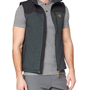 Fjällräven Herren BUCK Fleece Unterhemd, per pack Grau (Graphite 031), Large (Herstellergröße: L)