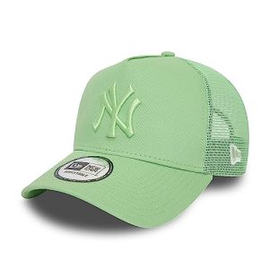 New Era Fanartikel Baseballkappe New York Yankees gebogener Schirm Mesh Einsatz MLB Trucker - One-Size