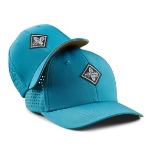 Soulbuddy Snapback Cap Sports Cap – 2er-Set Familien Outfit Set – Cap Herren Cap Damen Cap Kinder – Atmungsaktiv – Schnelltrocknend – Dark Petrol – One Size und Kids M