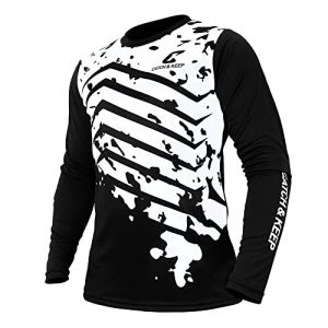 CATCH & KEEP Torwarttrikot White Protection I Torwarttrikot Herren & Damen I Torwarttrikot Kinder mit Polsterungen an den Ellbogen I Atmungsaktives Material I Gr. XXL