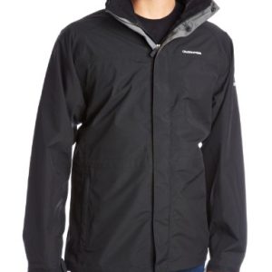 Craghoppers Herren Funktionsjacke Kiwi, Black, XXL, CMW600 80090