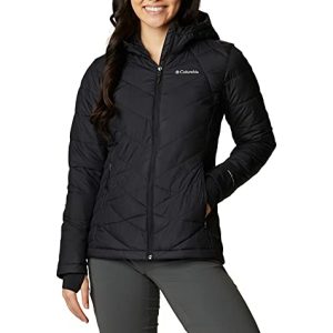 Columbia Damen Heavenly Kapuzenjacke, Schwarz, X-Large