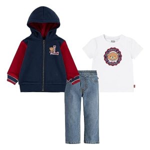Levi's Kids Varsity jacket denim set Baby Jungen Dress Blues 24 Monate