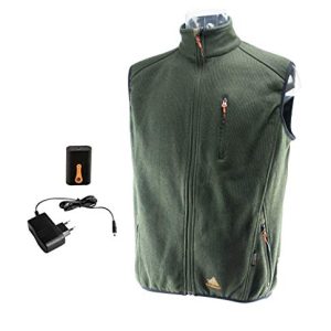 Alpenheat UNISEX Fire-Performance Beheizte Kleidung Weste, Grün, S