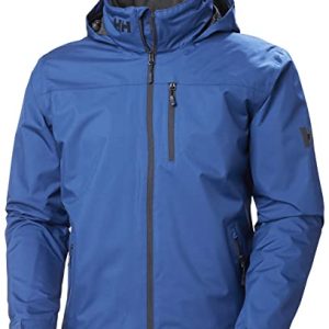 Herren Helly Hansen Crew Hooded Midlayer Jacket, Tief Fjord, L