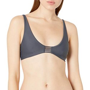 Rip Curl Damen Illusion Bralette Top Bikini, Dark Grey (DGY), X-Large