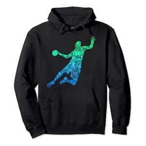 Handball Handballer Handballspieler Kinder Jungen Männer Pullover Hoodie