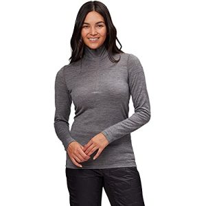 Icebreaker 200 Oasis LS Half Zip Women, S, Gritstone Hthr