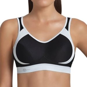 Anita Active Damen BH (Ohne Bügel) 5527 Sport-BH, Gr. 70E, Schwarz (schwarz 001)