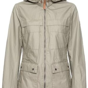 camel active Damen Leichte Jacke aus reiner Baumwolle im Vintage Look Salbei womenswear-36