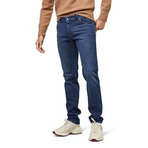 M 5 BY MEYER Herren Hose M5 Slim Denim - 9-6205 - Cross Hedge Denim Five Pocket