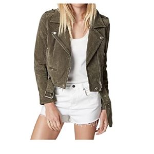 [BLANKNYC] Damen Herb Jacke, Herb, L EU