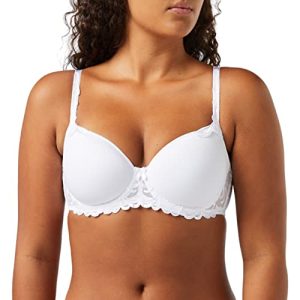 Triumph Damen Modern Finesse WP Schalen BH mit Bügel, White, 75D