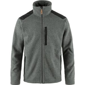 Fjallraven 81328-020-999 Buck Fleece M Sweatshirt Herren Grey-Melange Größe XL